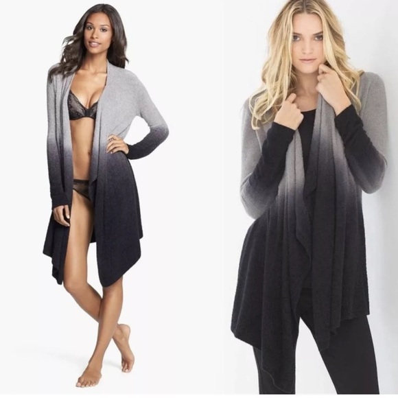Barefoot Dreams Sweaters - Barefoot Dreams Bamboo Chic Lite Calypso Wrap Ombre Cardigan S/M Style 436